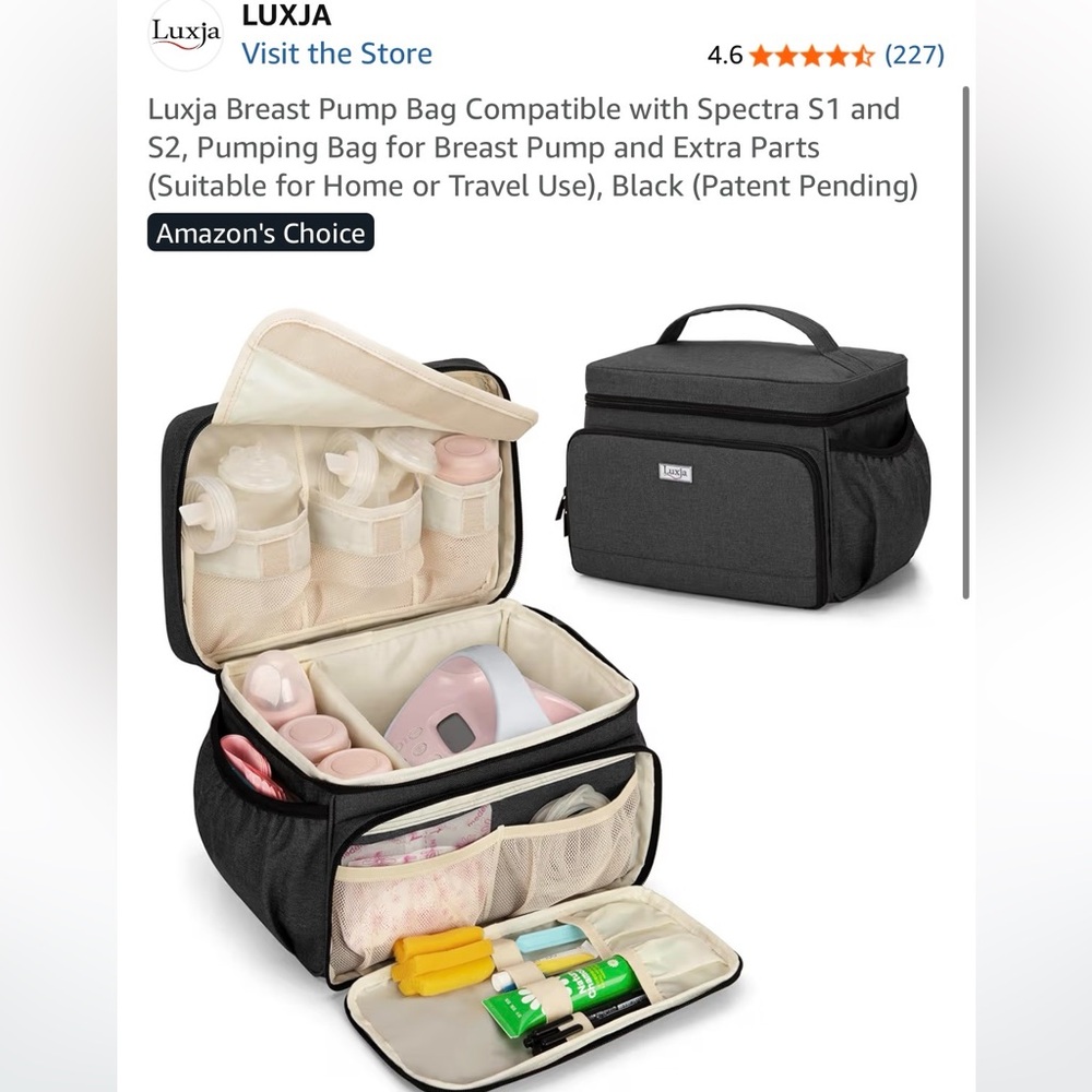 Breast pump BAG in Black
